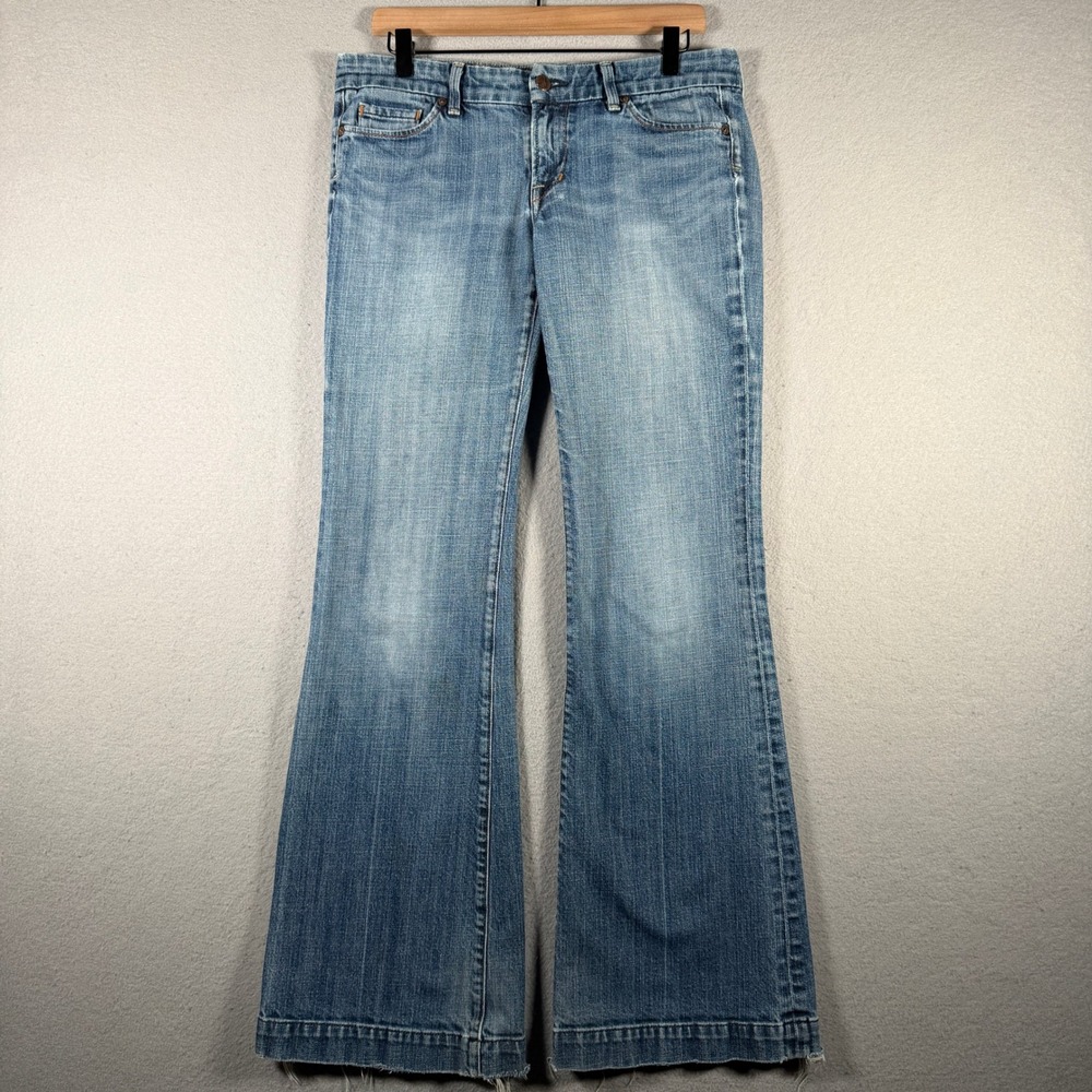 Citizens of Humanity Danaway 087 Low Waist Full Leg Blue Jeans Size 30